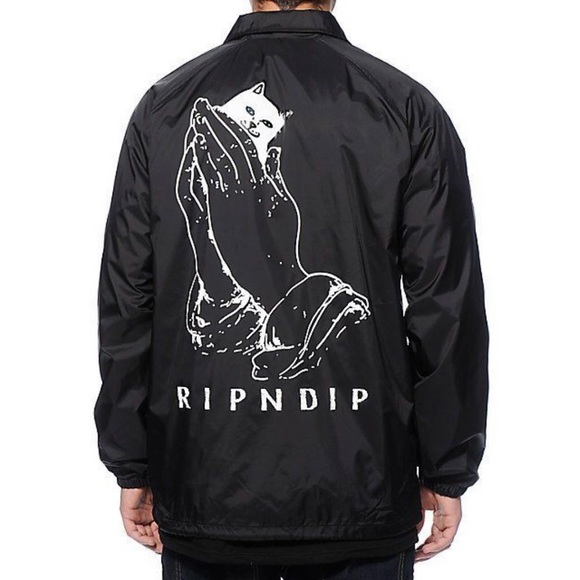 Rip N Dip Lord Nermal Coach Jacket - Picture 2 of 11